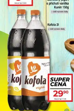 Hruška Kofola nabídka