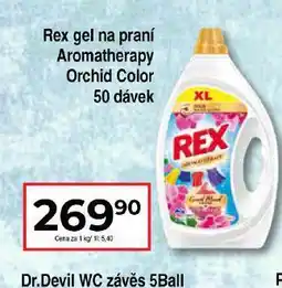 Hruška Rex prací gel nabídka