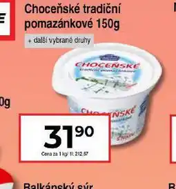 Hruška Choceňské tradiční pomazánkové nabídka