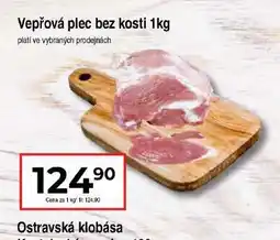 Hruška Vepřová plec bez kosti nabídka