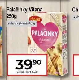 Hruška Vitana palačinky nabídka