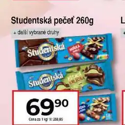 Hruška Orion studentská pečeť nabídka