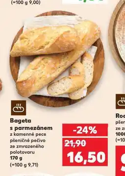 Kaufland Bageta s paramzánem nabídka