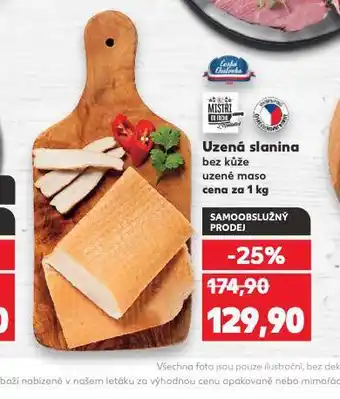 Kaufland Uzená slanina bez kůže nabídka