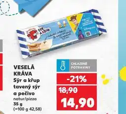 Veselá kráva sýr a křup