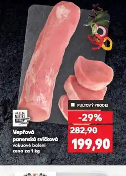 Kaufland Vepřová panenská svíčková nabídka