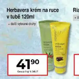 Herbavera krém na ruce