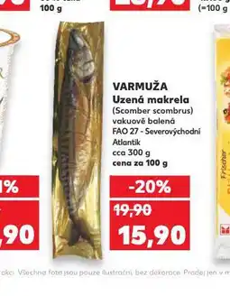 Kaufland Uzená makrela nabídka