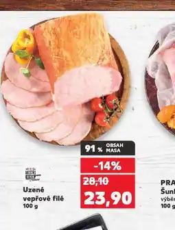 Kaufland Uzené vepřové filé nabídka