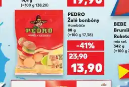 Kaufland Pedro želé bonbóny nabídka