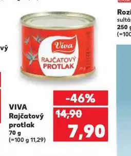 Kaufland Viva rajčatový protlak nabídka