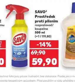 Kaufland Savo prostředek proti plísním nabídka