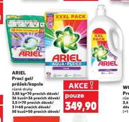 Kaufland Ariel prací prostředek nabídka