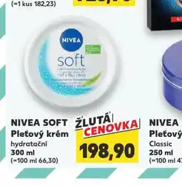 Kaufland Nivea soft pleťový krém nabídka