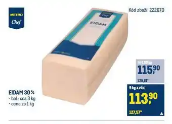 Makro Eidam 30% nabídka