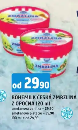 Trefa BOHEMILK Česká Zmrzlina z Opočna nabídka