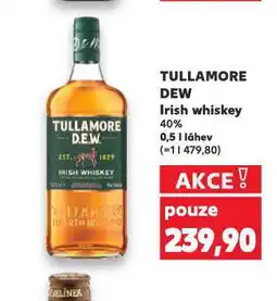 Kaufland Tullamore dew 40% nabídka
