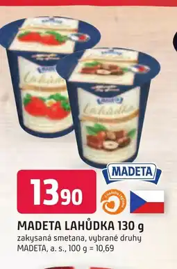 Trefa MADETA Lahůdka nabídka