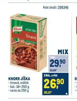 Makro Knorr jíška nabídka