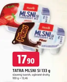 Trefa TATRA Mlsni Si nabídka