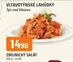 Trefa Zbojnický Salát nabídka
