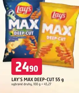 Trefa LAY'S Max Deep-Cut nabídka