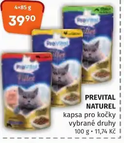 Trefa PREVITAL Naturel nabídka