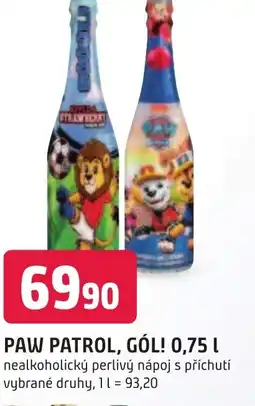 Trefa PAW PATROL, Gól nabídka