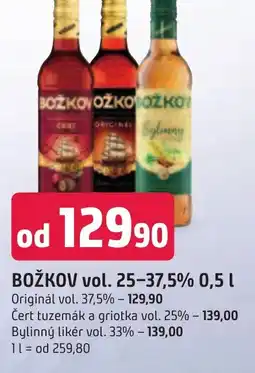Trefa BOŽKOV vol. 25-37,5% nabídka