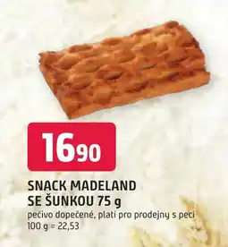 Trefa Snack Madeland se Šunkou nabídka