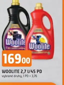 Trefa WOOLITE nabídka