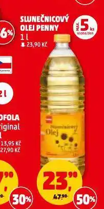 Penny Market Slunečnicový olej nabídka