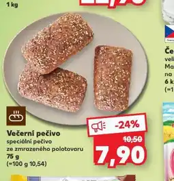 Kaufland Večerní pečivo nabídka