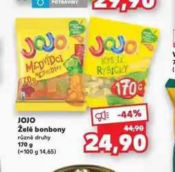 Kaufland Jojo želé bonbony nabídka