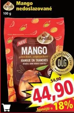 Norma Mango nedoslazované nabídka