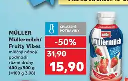 Kaufland MÜLLER Müllermilch/ Fruity Vibes nabídka