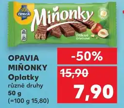 Kaufland OPAVIA MIŇONKY Oplatky nabídka