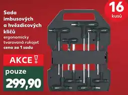 Kaufland Sada imbusových a hvězdicových klíčů nabídka