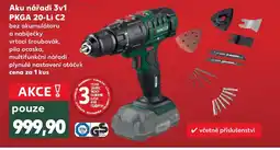 Kaufland Aku nářadí 3v1 PKGA 20-Li C2 nabídka