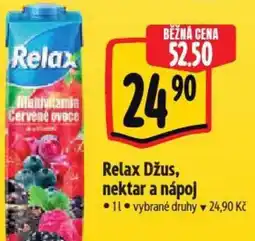 Albert RELAX Džus, nektar a nápoj nabídka