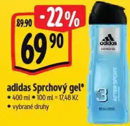 Albert ADIDAS Sprchový gel nabídka