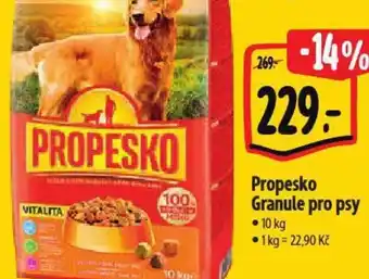 Albert PROPESKO Granule pro psy nabídka