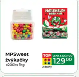 Tamda Foods MPSweet žvýkačky nabídka