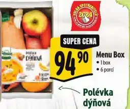 Albert Menu Box Polévka dýňová nabídka