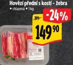 Albert Hovězí přední s kostí - žebra nabídka