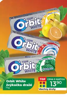 Tamda Foods ORBIT White žvýkačka dražé nabídka