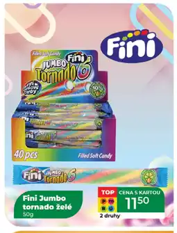 Tamda Foods FINI Jumbo Tornado želé nabídka