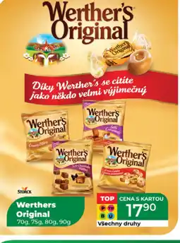 Tamda Foods Werther's Original nabídka