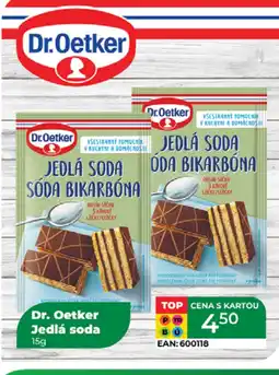 Tamda Foods DR. OETKER Jedlá soda nabídka