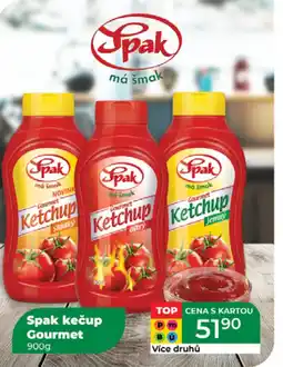 Tamda Foods SPAK Kečup Gourmet nabídka